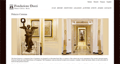Desktop Screenshot of fondazioneducci.org